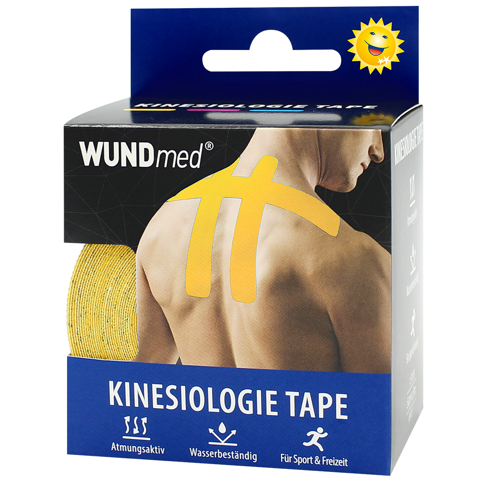 WUNDmed® Tape Kinesiologie 5,0 cm x 5,0 m – flexibel und vielseitig