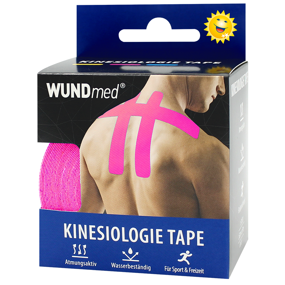 WUNDmed® Tape Kinesiologie 5,0 cm x 5,0 m – flexibel und vielseitig