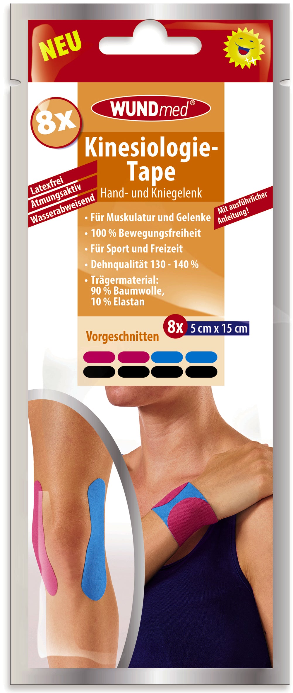 Kinesiologie Tape Hand-/Kniegelenk