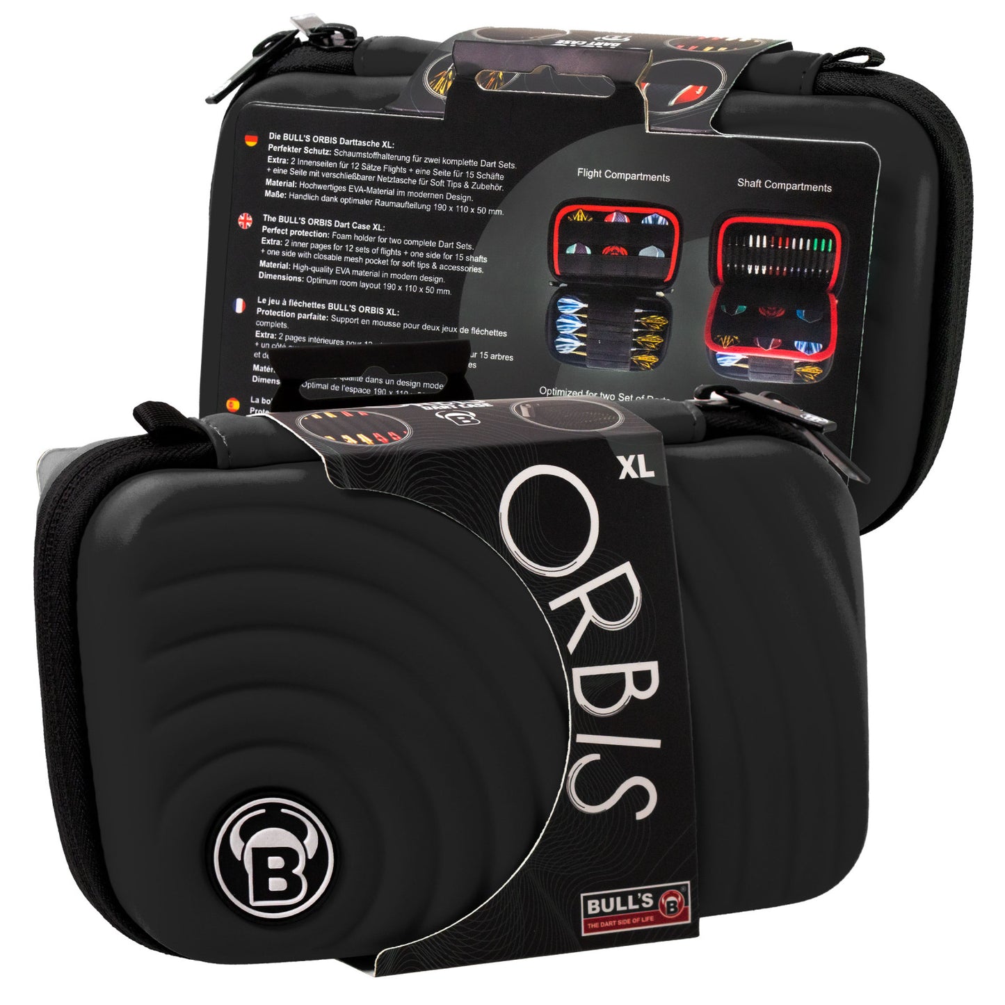 BULL'S ORBIS XL Dartcase black