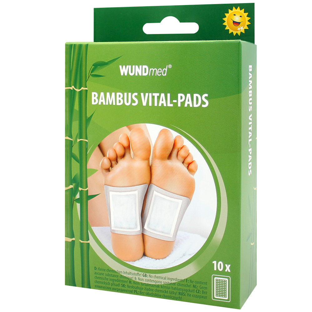 WUNDmed Bambus Vital-Pads 10er natürliche Inhaltsstoffe