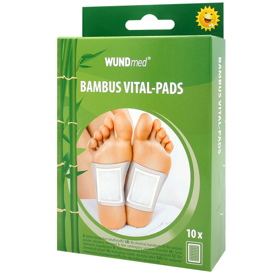 WUNDmed Bambus Vital-Pads 10er natürliche Inhaltsstoffe