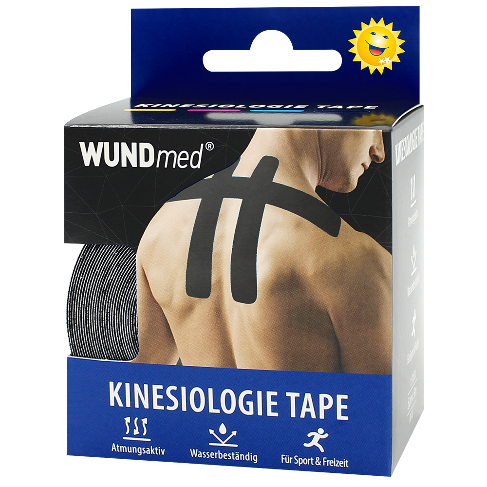 WUNDmed® Tape Kinesiologie 5,0 cm x 5,0 m – flexibel und vielseitig