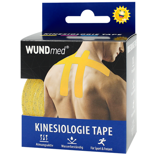 WUNDmed® Tape Kinesiologie 5,0 cm x 5,0 m – flexibel und vielseitig