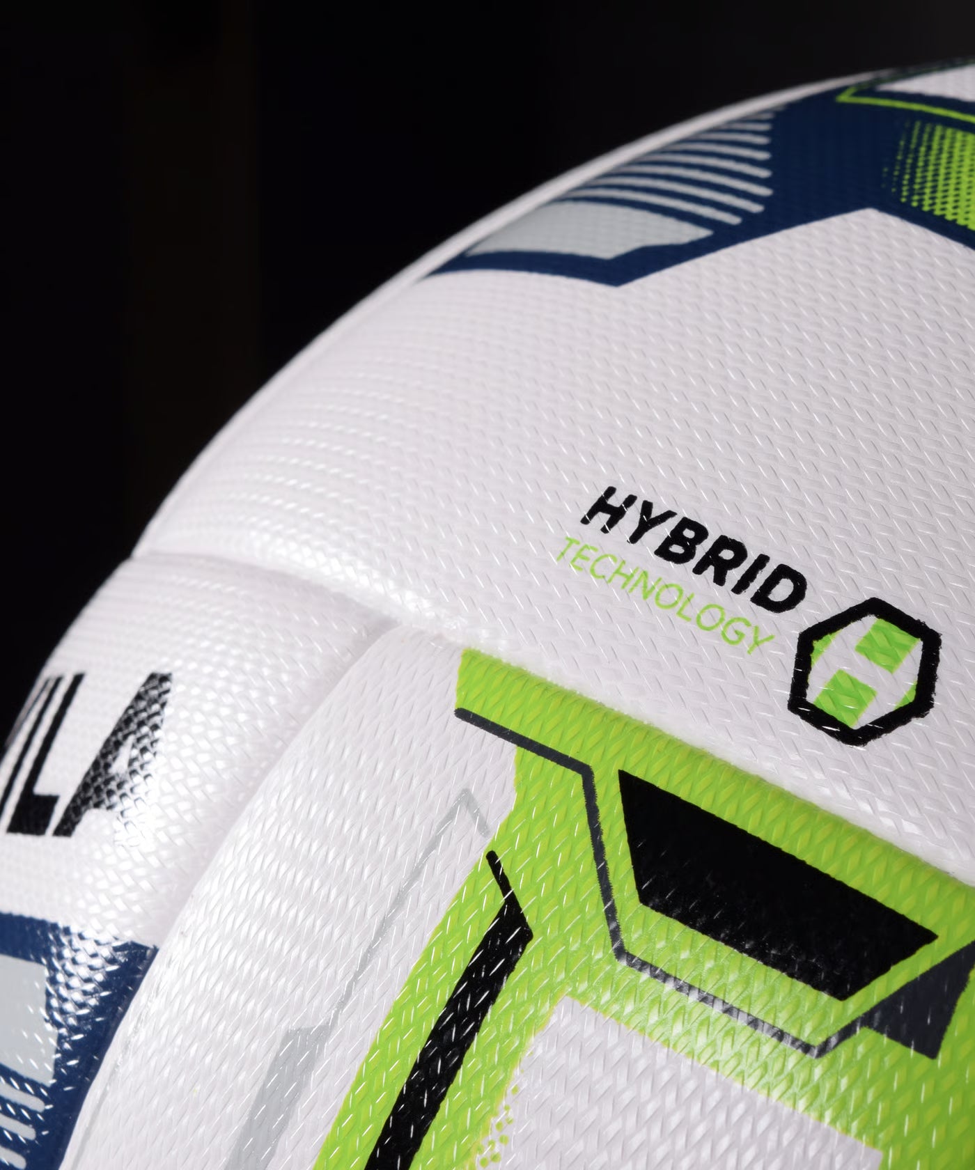 Cawila NEXUS T24 HYBRID Fussball Trainingsball Schwarz Neon, Gr.5