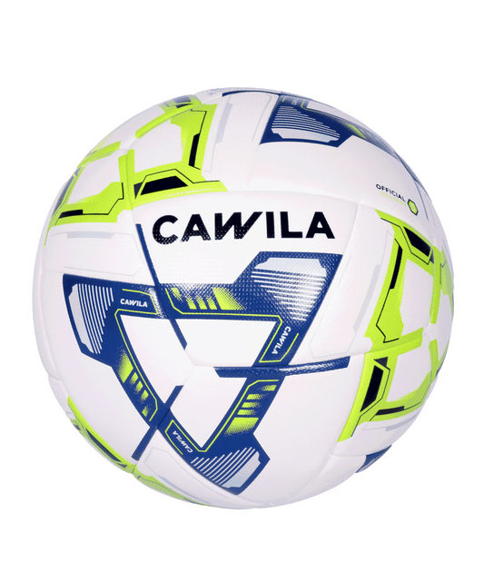 Cawila NEXUS T24 HYBRID Fussball Trainingsball Schwarz Neon, Gr.5