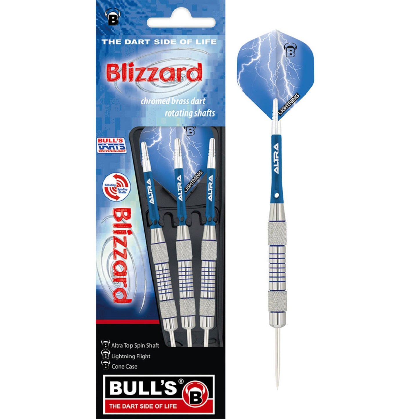 BULL'S Blizzard Steel Dart, 20g & 22g