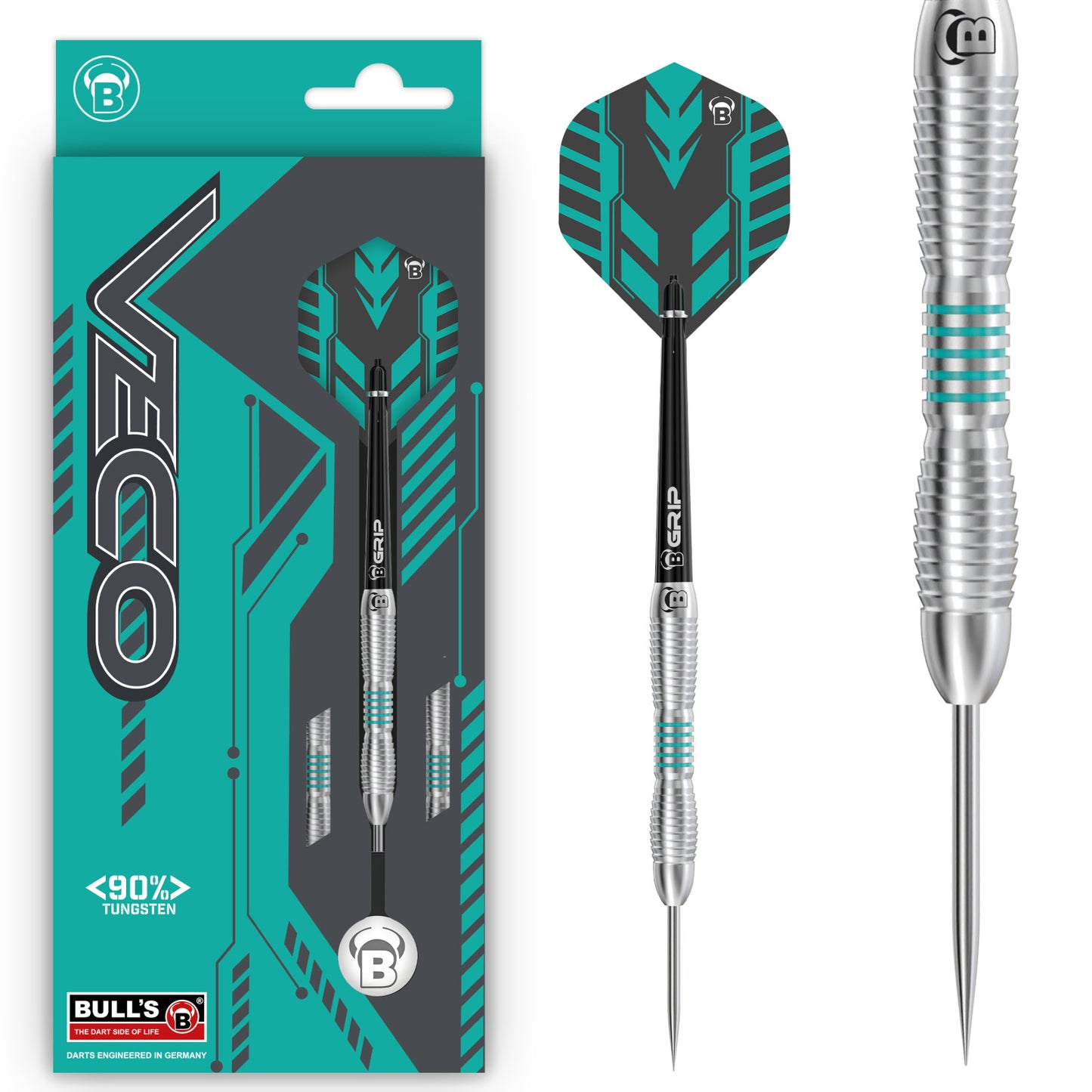 BULL'S Veco V1 Steel Dart,21 Gr.