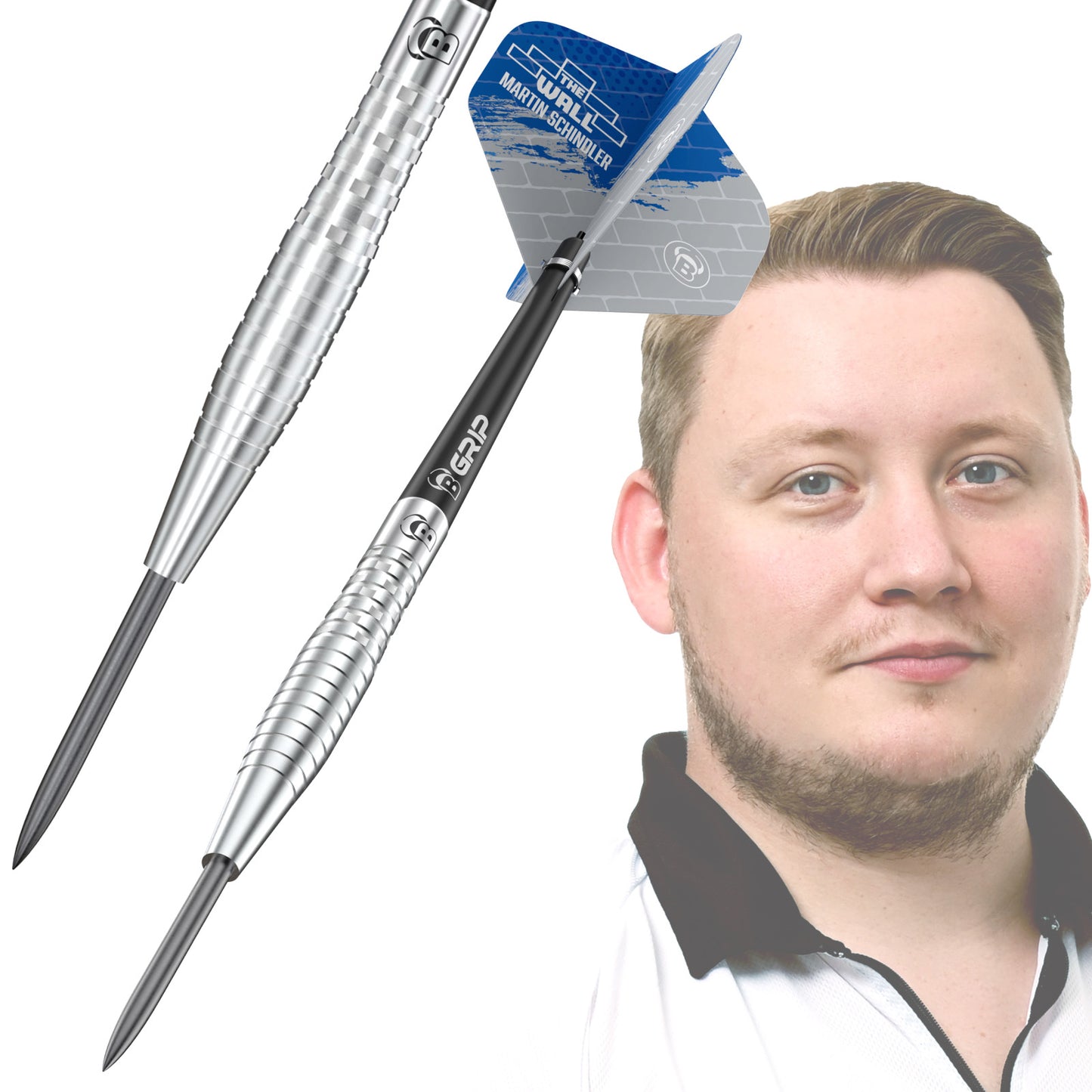 BULL'S Martin Schindler Generation 2 Steeldart, 21g & 23g
