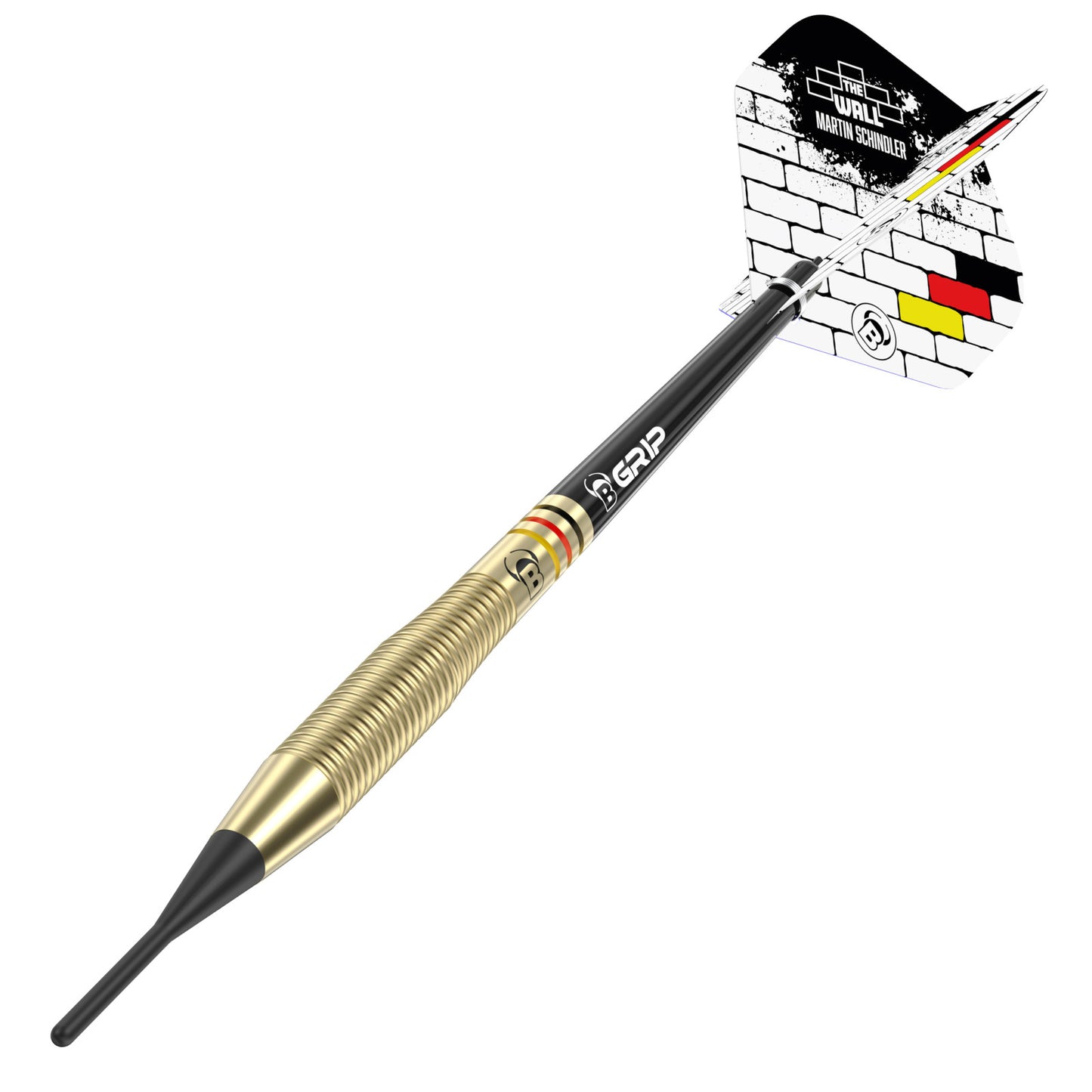 BULL'S Martin Schindler Natural Brass Softdart | 18 Gr.
