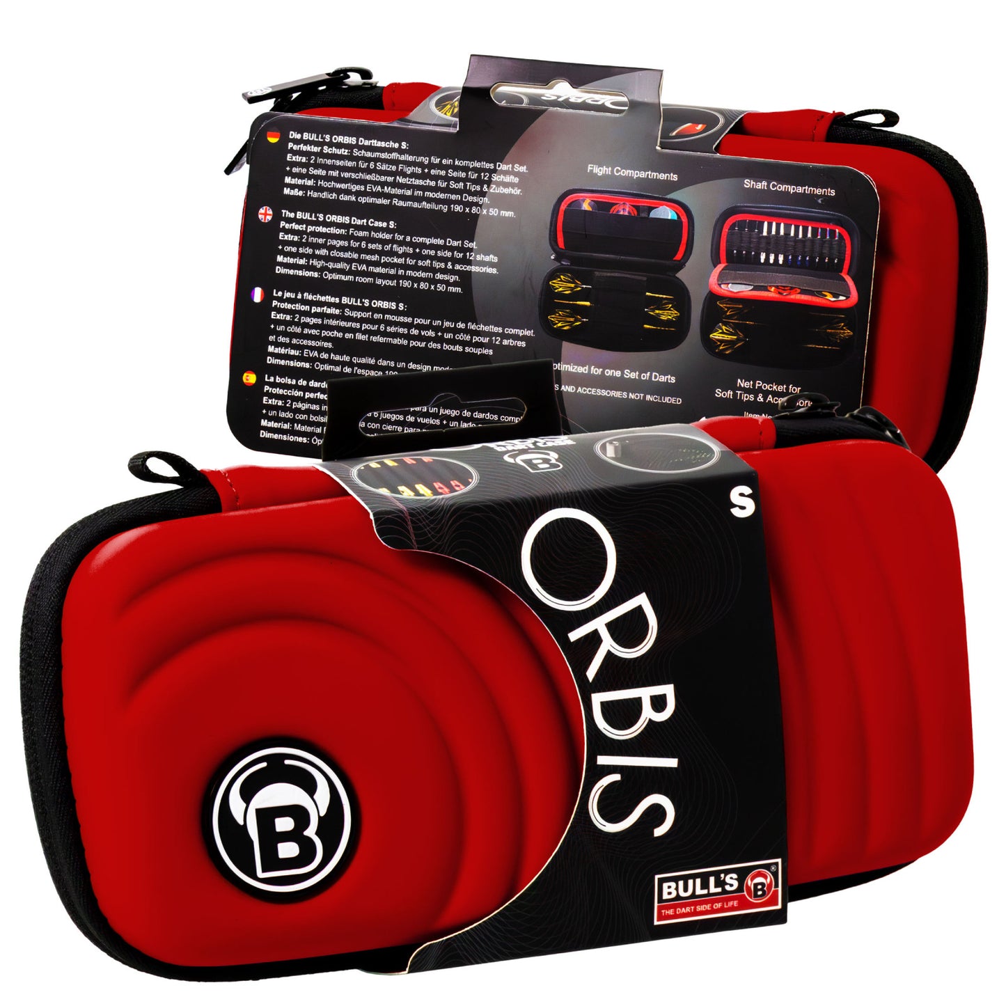 BULL'S ORBIS S Dartcase red
