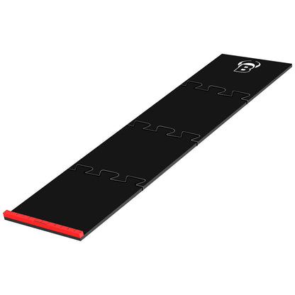BULL'S Dart Mat, Puzzle Matte, Schaumstoff, inkl. Oche, 2,37 Meter