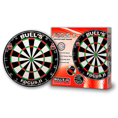 BULL'S Focus II Bristle Dart Board