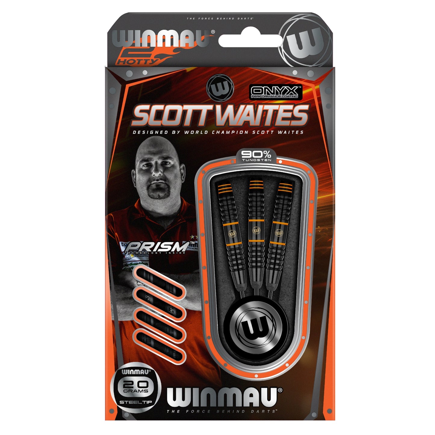 Winmau - Steel-/Softdart - Scott Waites Conversion-Set 20 gr.