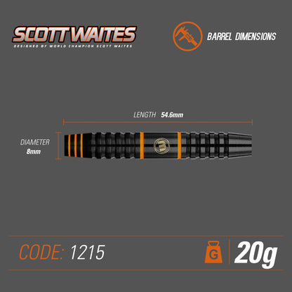 Winmau - Steel-/Softdart - Scott Waites Conversion-Set 20 gr.