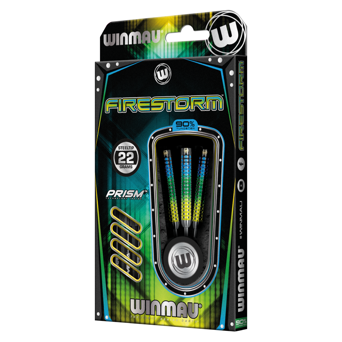 Winmau Firestorm 90%, 22 gr.
