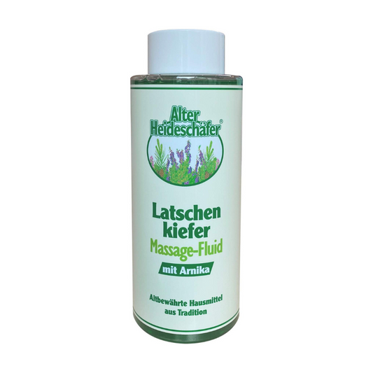 Alter Heideschäfer Latschenkiefer Massage-Fluid mit Arnika Muskeln 500 ml