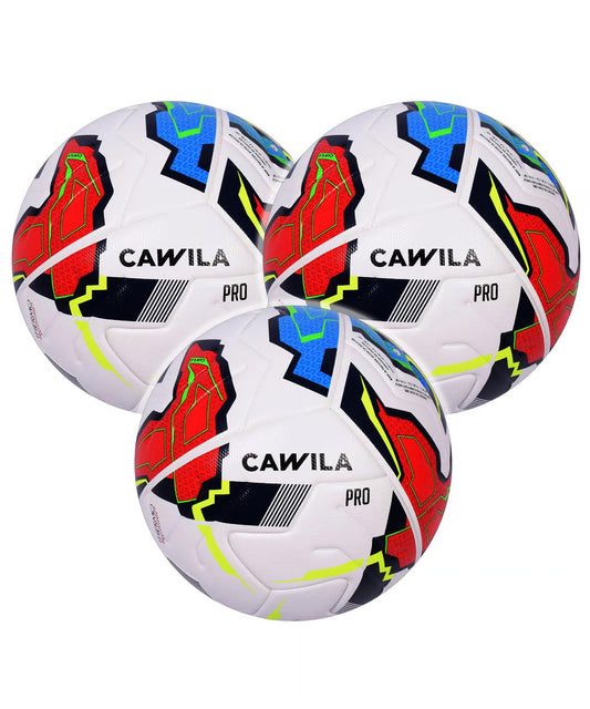 3 x Cawila Fußball INVERTER - Matchball - Ballpaket - Gr. 5