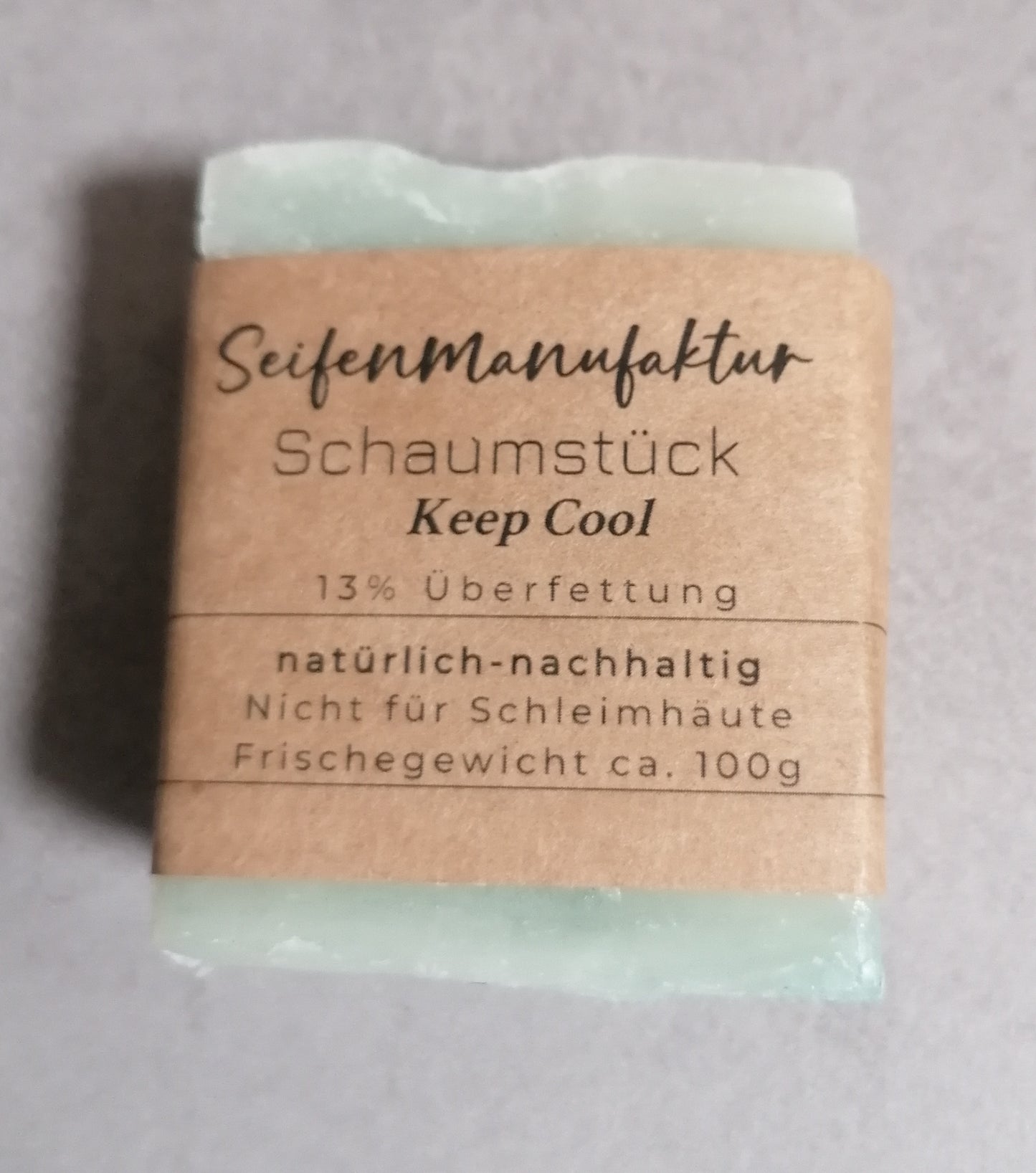 Körperseife Menthol, Schaumstück: Keep Cool