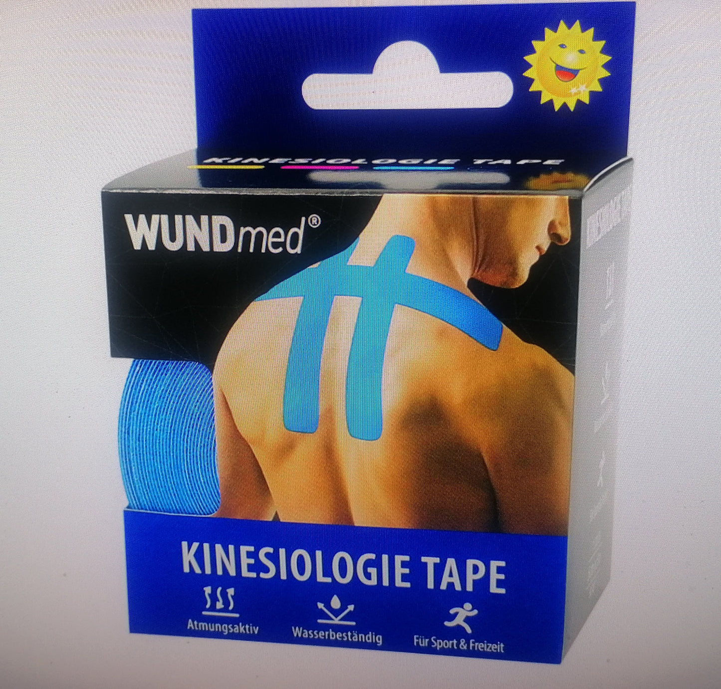 WUNDmed® Tape Kinesiologie 5,0 cm x 5,0 m – flexibel und vielseitig