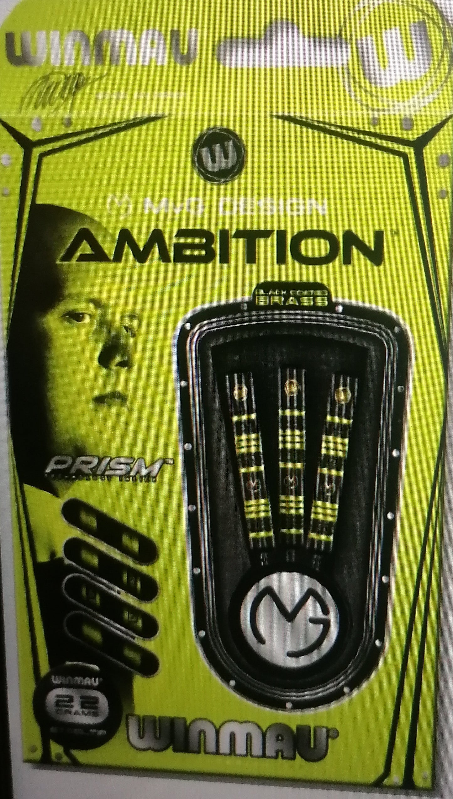 Winmau MvG Ambition Steeldart 1233-22 g