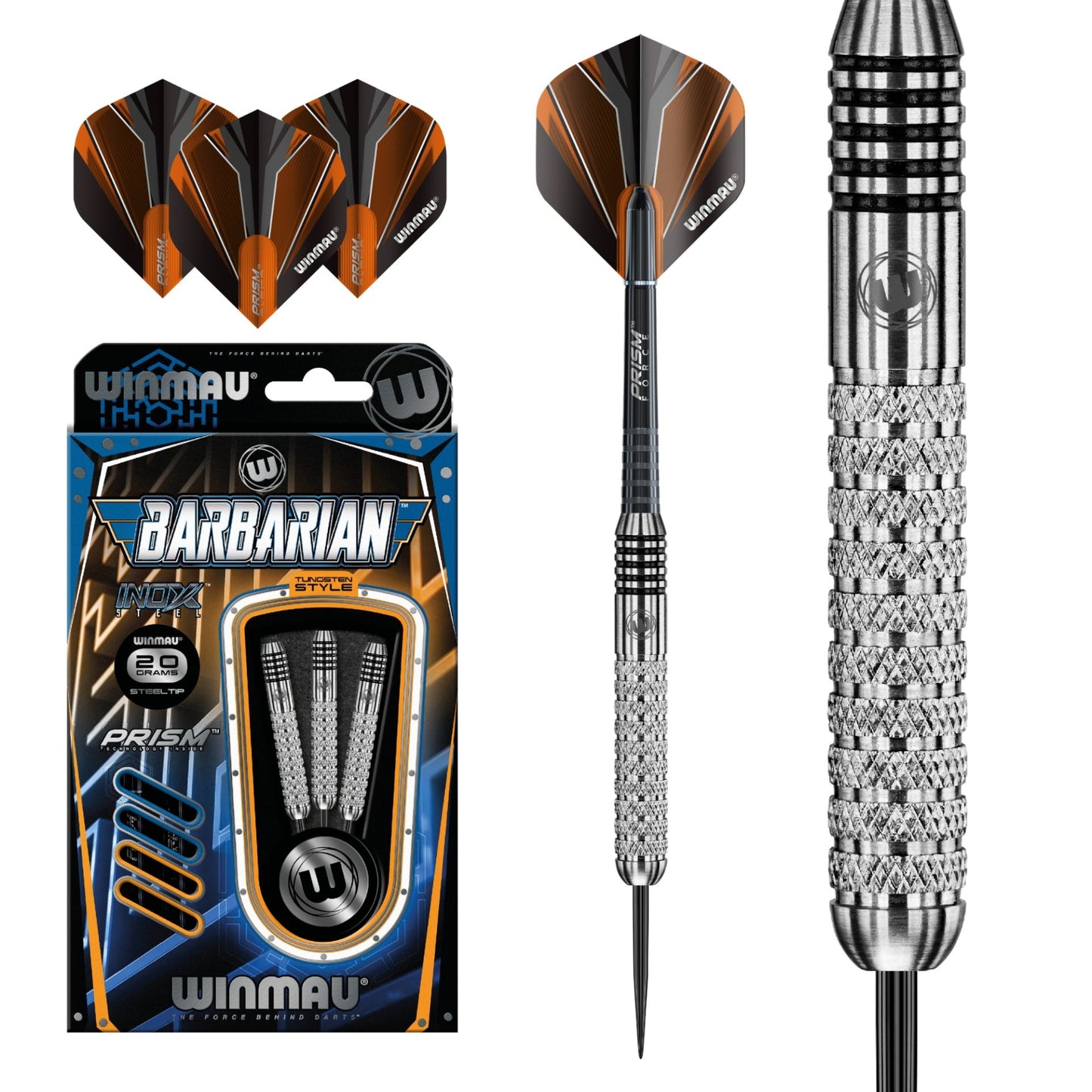 Winmau Barbarian Steeldart 2302 20 g, 22 g und 24 g