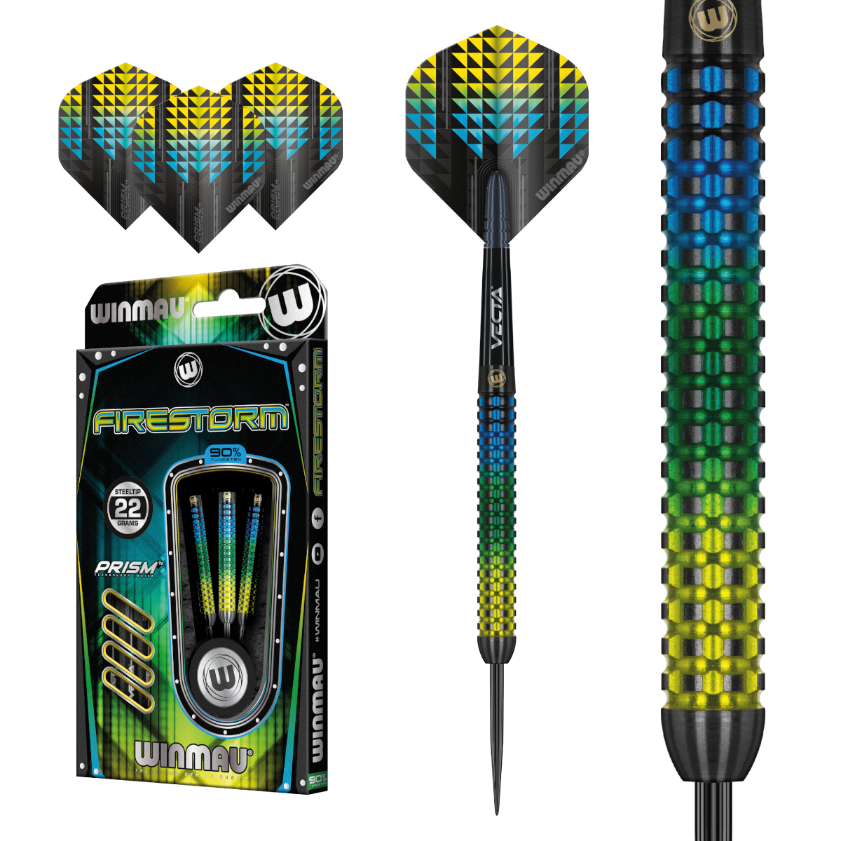 Winmau Firestorm 90%, 22 gr.