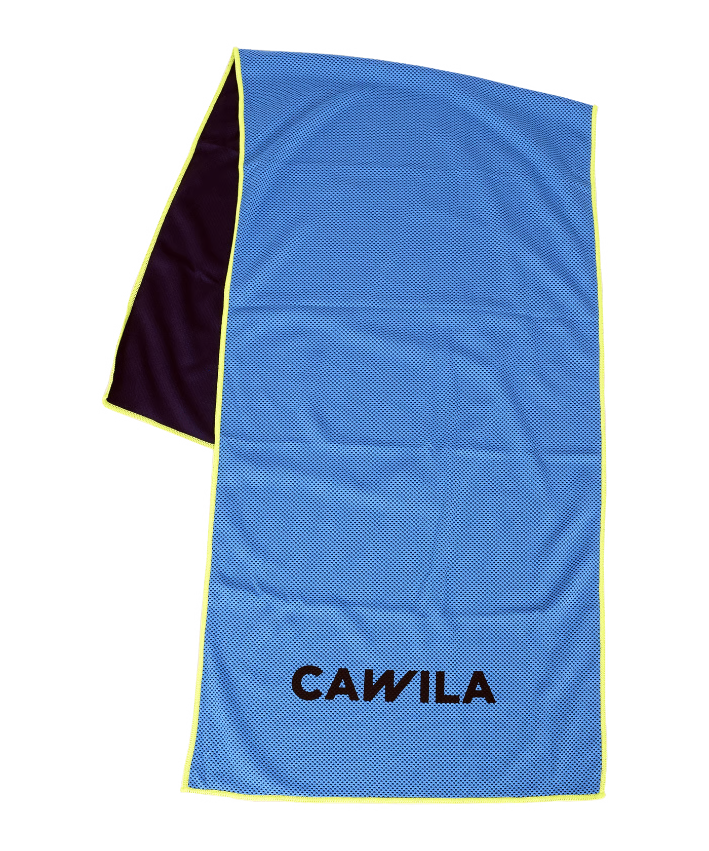Cawila Academy Ice kühlendes Handtuch Blau Gelb