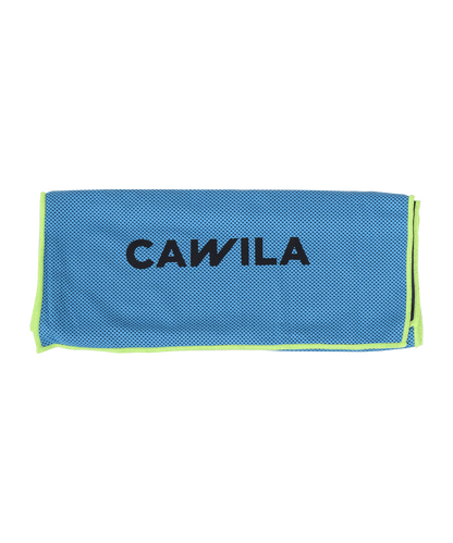 Cawila Academy Ice kühlendes Handtuch Blau Gelb