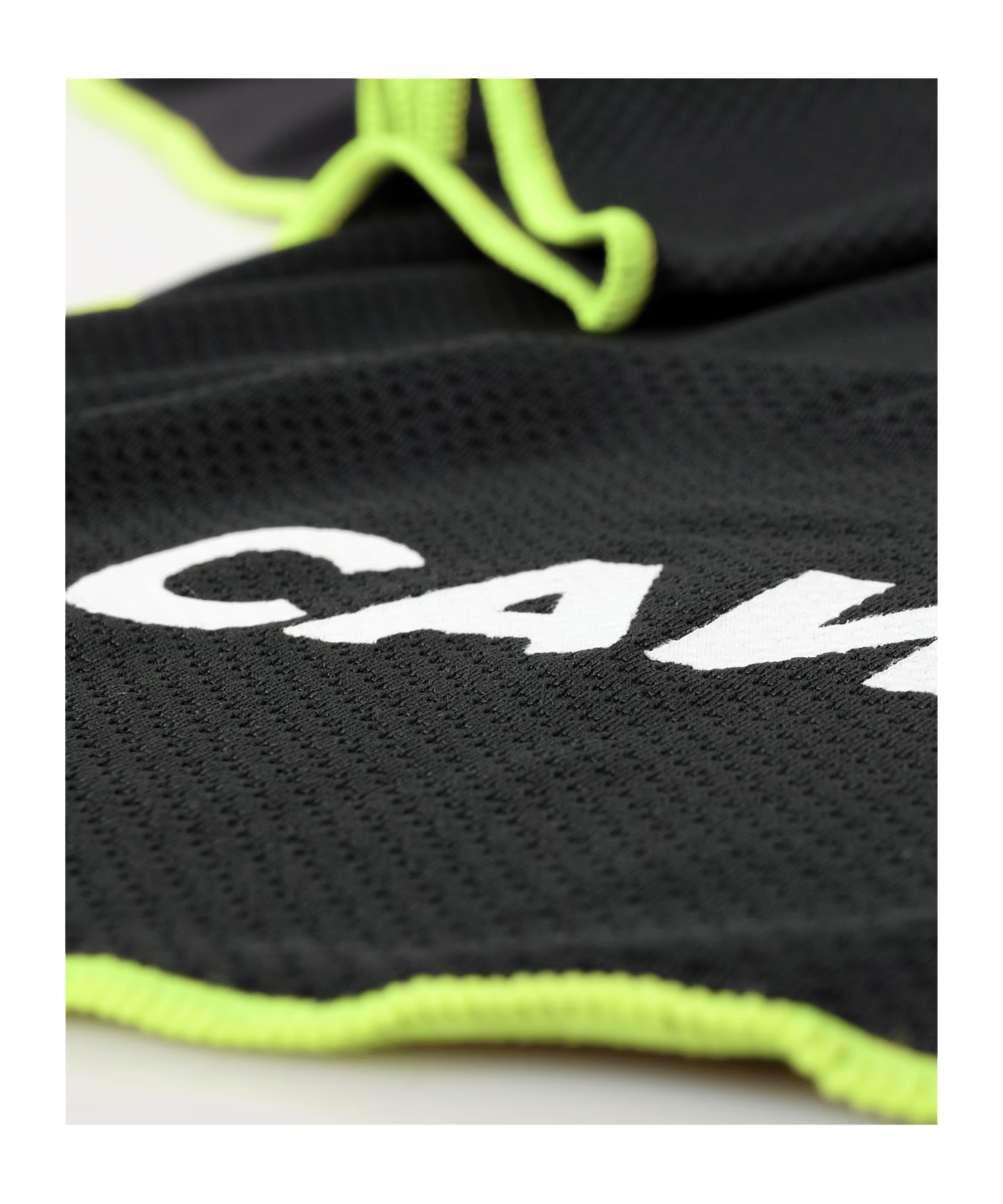 Cawila Academy Ice kühlendes Handtuch Schwarz Gelb