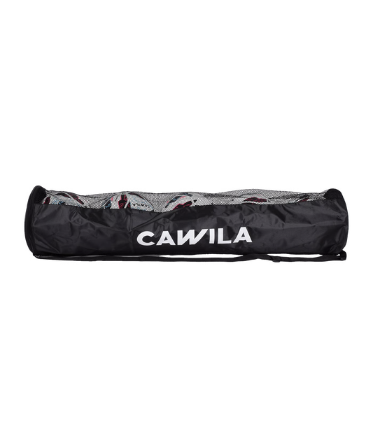 Cawila ACADEMY Ballschlauchfür 5 Fussbälle Schwarz