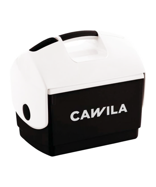 Cawila LIGA SportsCARE Eisbox | schwarz | 10 Liter | Kühlbox