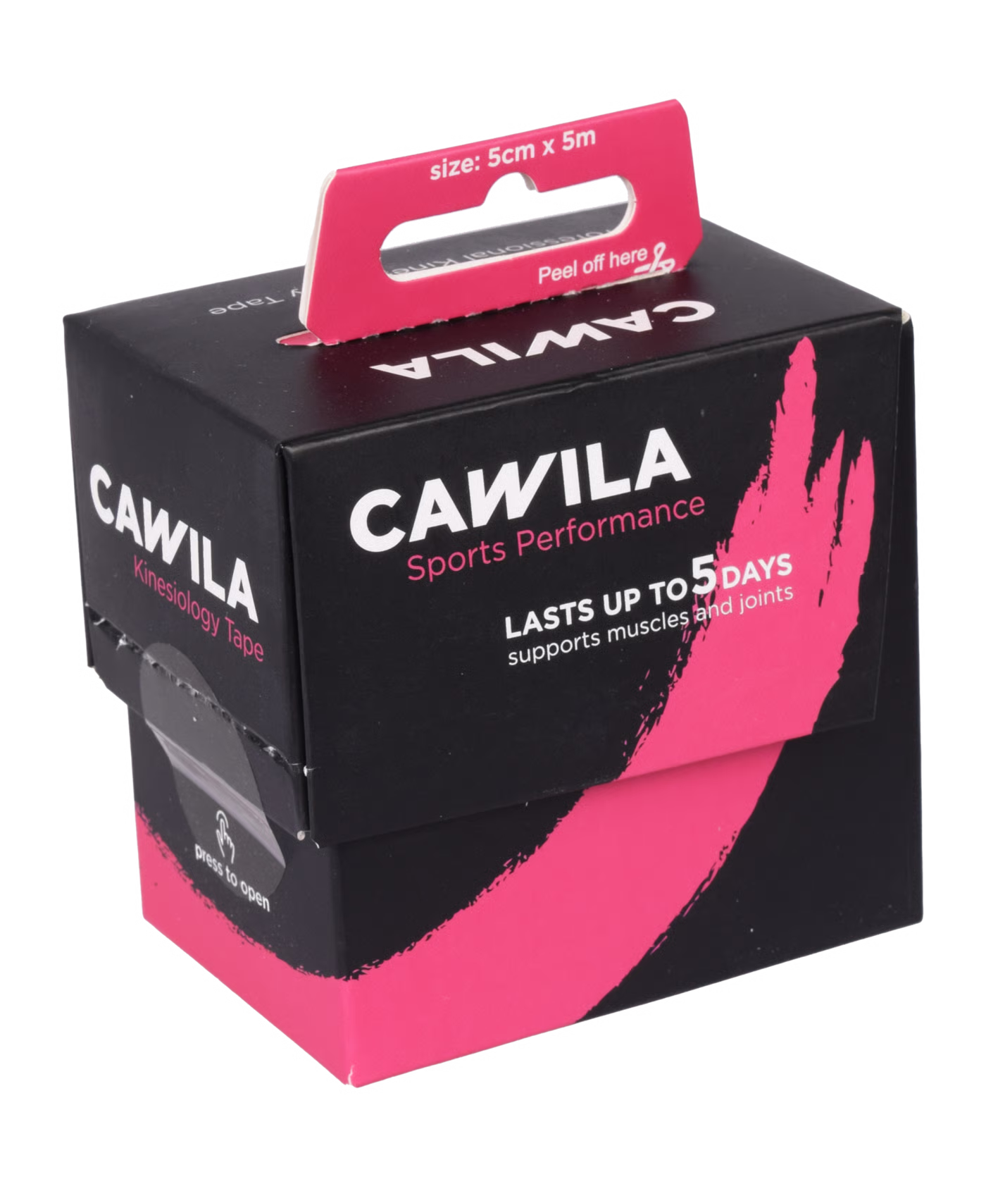 Cawila SPORTSCARE Kinesiology Tape | 5,0cm x 5m Farbe: Pink