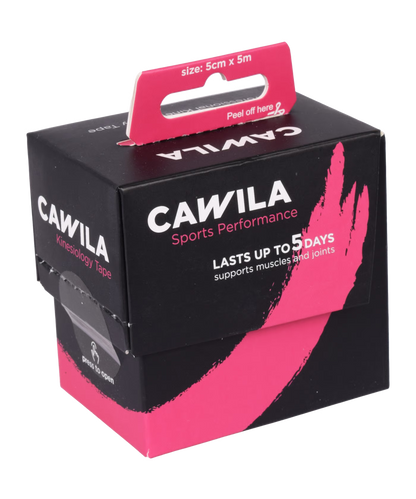 Cawila SPORTSCARE Kinesiology Tape | 5,0cm x 5m Farbe: Pink