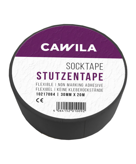 Cawila ACADEMY Stutzentape 3,0cmx20m Schwarz