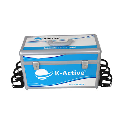 K-Active® Sportkoffer Profi inkl. 6 Trinkflaschen