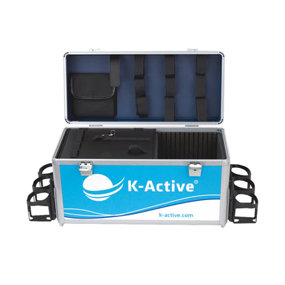 K-Active® Sportkoffer Profi inkl. 6 Trinkflaschen