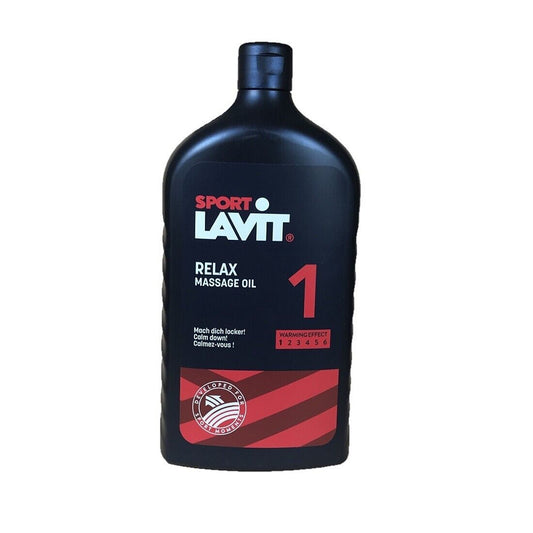 Sport Lavit Relax Massage Oil 1000 ml Bodyöl Silikonfrei ohne Farbstoffe