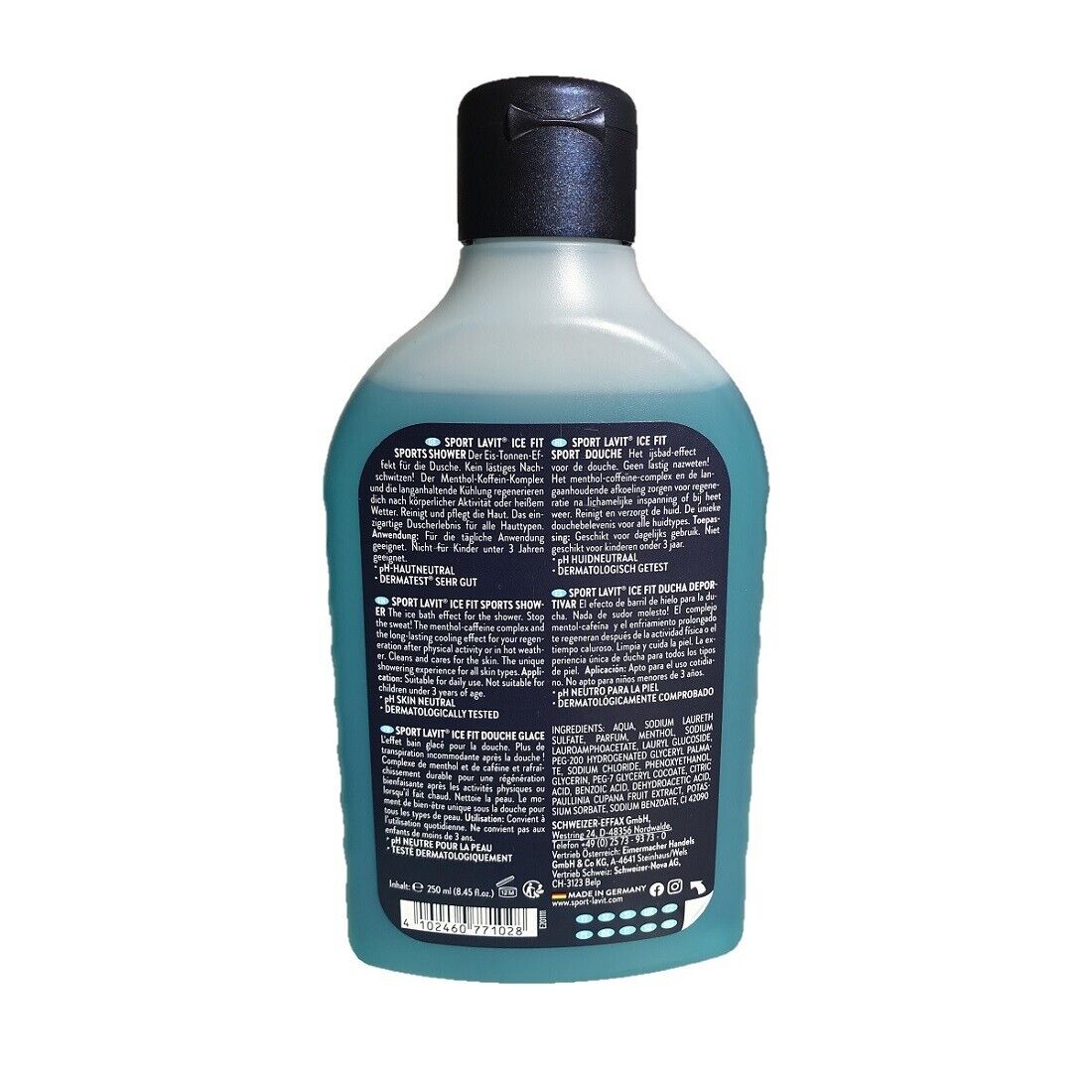 Sport Lavit Ice Fit Sport Shower Gel 250ml stark kühlend Silikonfrei